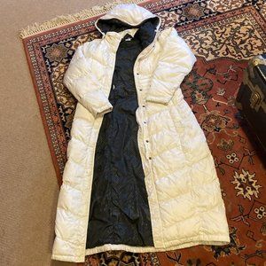 VINTAGE Medium The North Face Full Length Parka Jacket Coat Goosedown EUC M